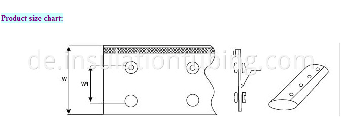 Button Design Aluminum Foil Shielding Wrapping Bands For Cable